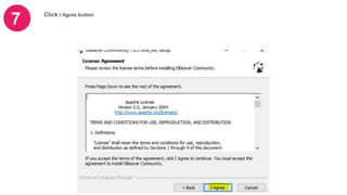 7 Click I Agree button
 