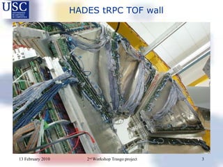 HADES tRPC TOF wall 