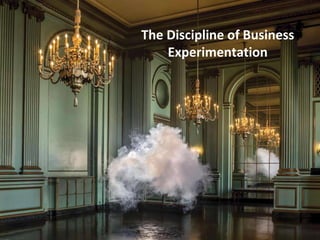 The Discipline of Business 
Experimentation 
 