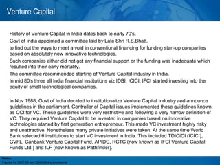 Private Equity and Venture Capital in India | PPT