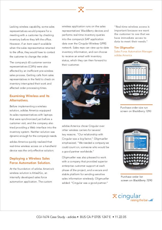 Adidas case study analysis image