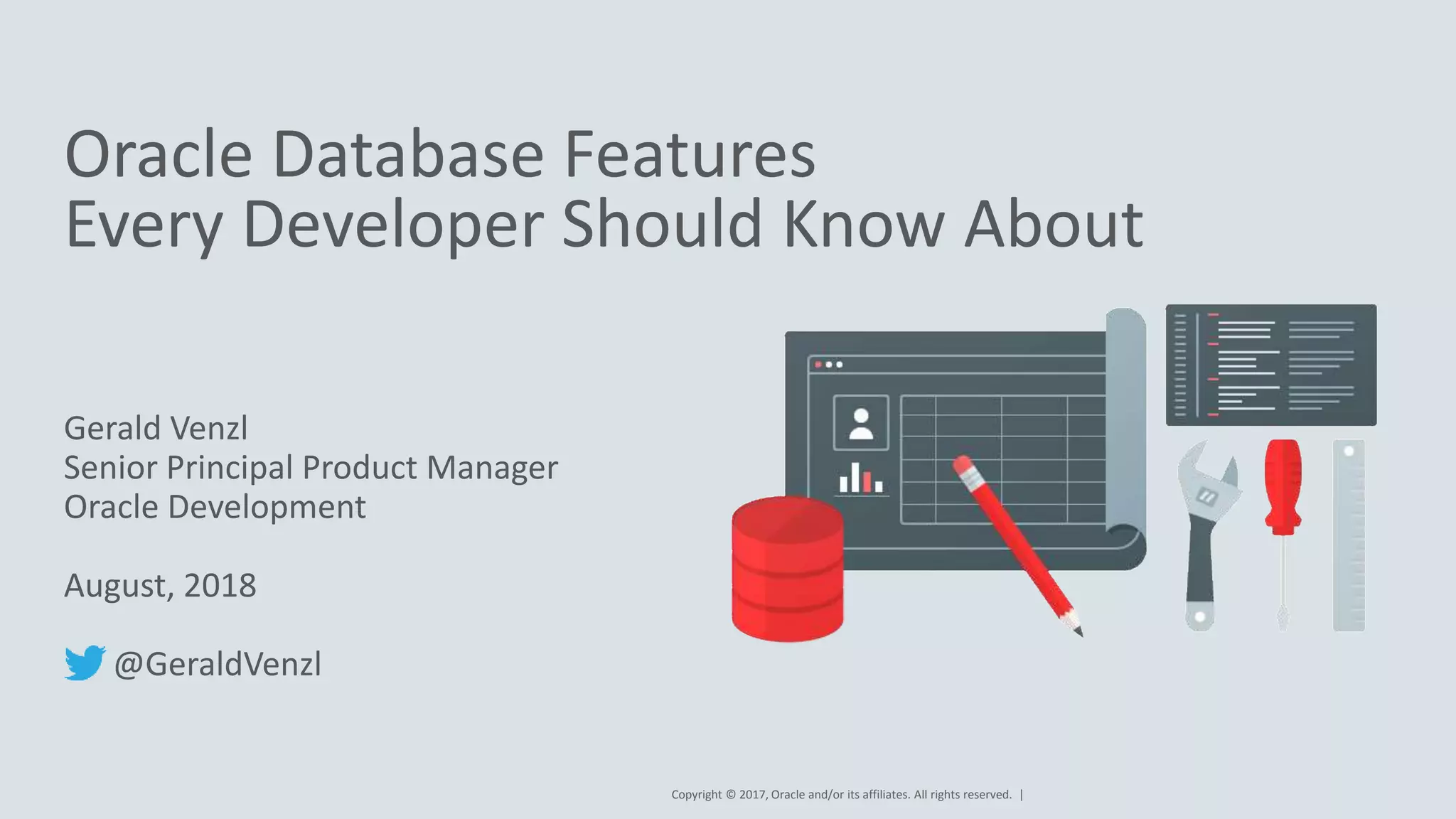 Oracle Database features every developer should know about | PPT