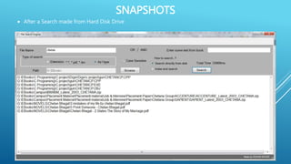 File Search Engine Software | PPTX