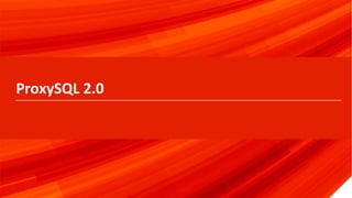 © 2017 Percona49
ProxySQL 2.0
 