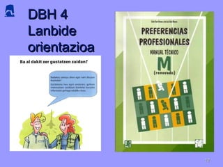 DBH 4DBH 4
LanbideLanbide
orientazioaorientazioa
1212
 