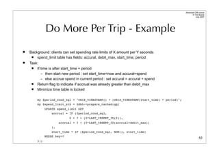Dbi Advanced Talk 200708
