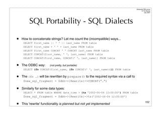 Dbi Advanced Talk 200708