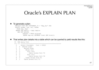 Dbi Advanced Talk 200708