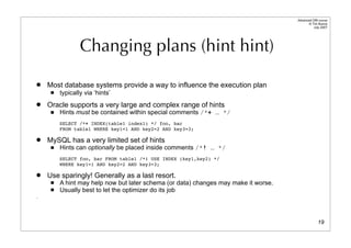 Dbi Advanced Talk 200708