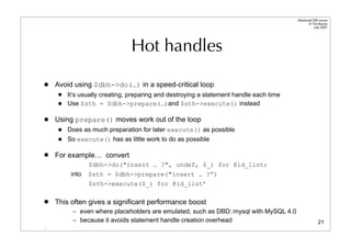 Dbi Advanced Talk 200708