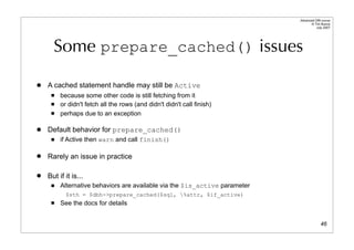 Dbi Advanced Talk 200708