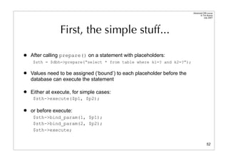 Dbi Advanced Talk 200708
