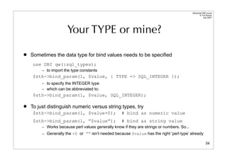 Dbi Advanced Talk 200708