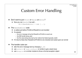 Dbi Advanced Talk 200708