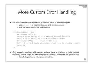 Dbi Advanced Talk 200708