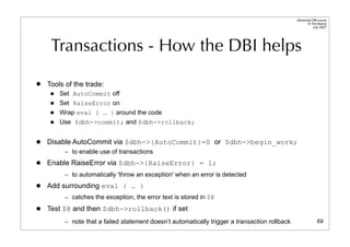 Dbi Advanced Talk 200708