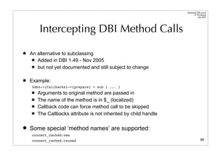 Dbi Advanced Talk 200708