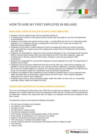 Doing Business in Ireland | PDF
