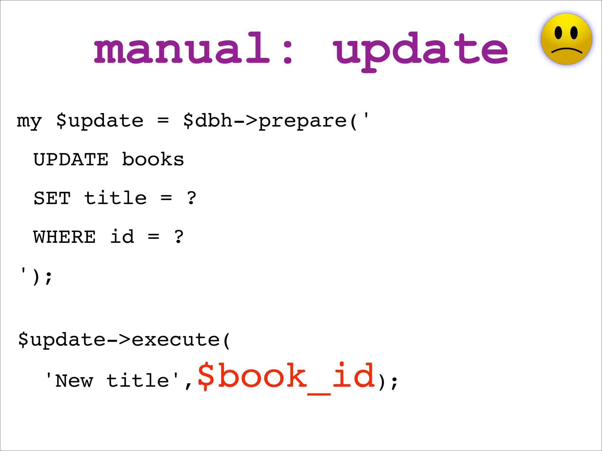 DBIx::Class beginners