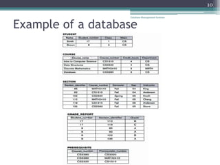 Data base chapter 1 | the complete note of database | PPTX