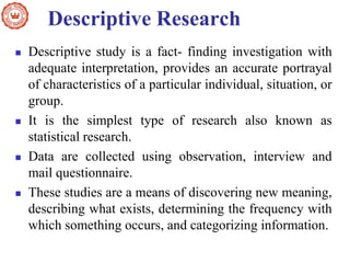 Research methodology course introduction | PDF