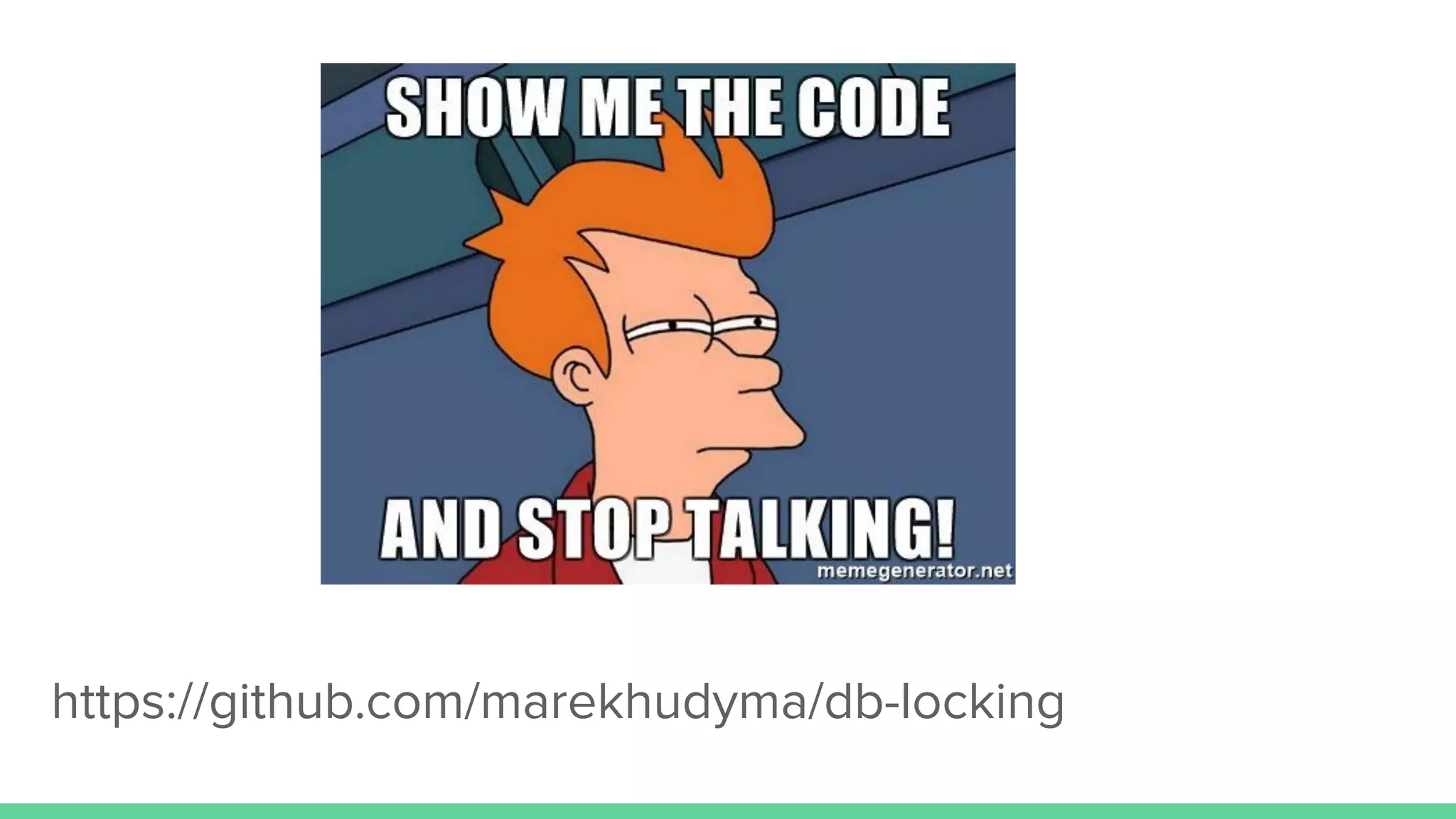 https://github.com/marekhudyma/db-locking
 