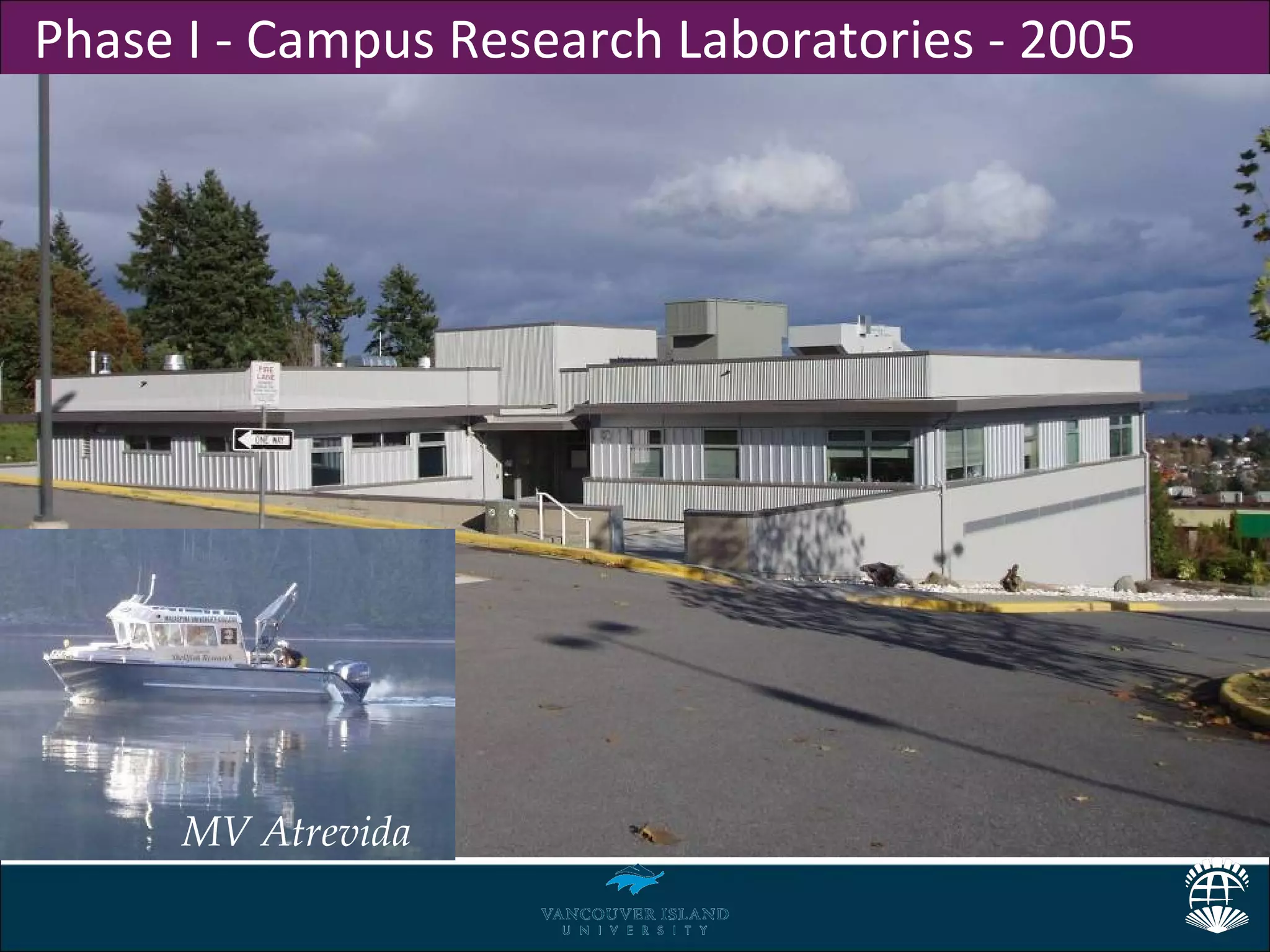 Phase I - Campus Research Laboratories - 2005




      MV Atrevida
 