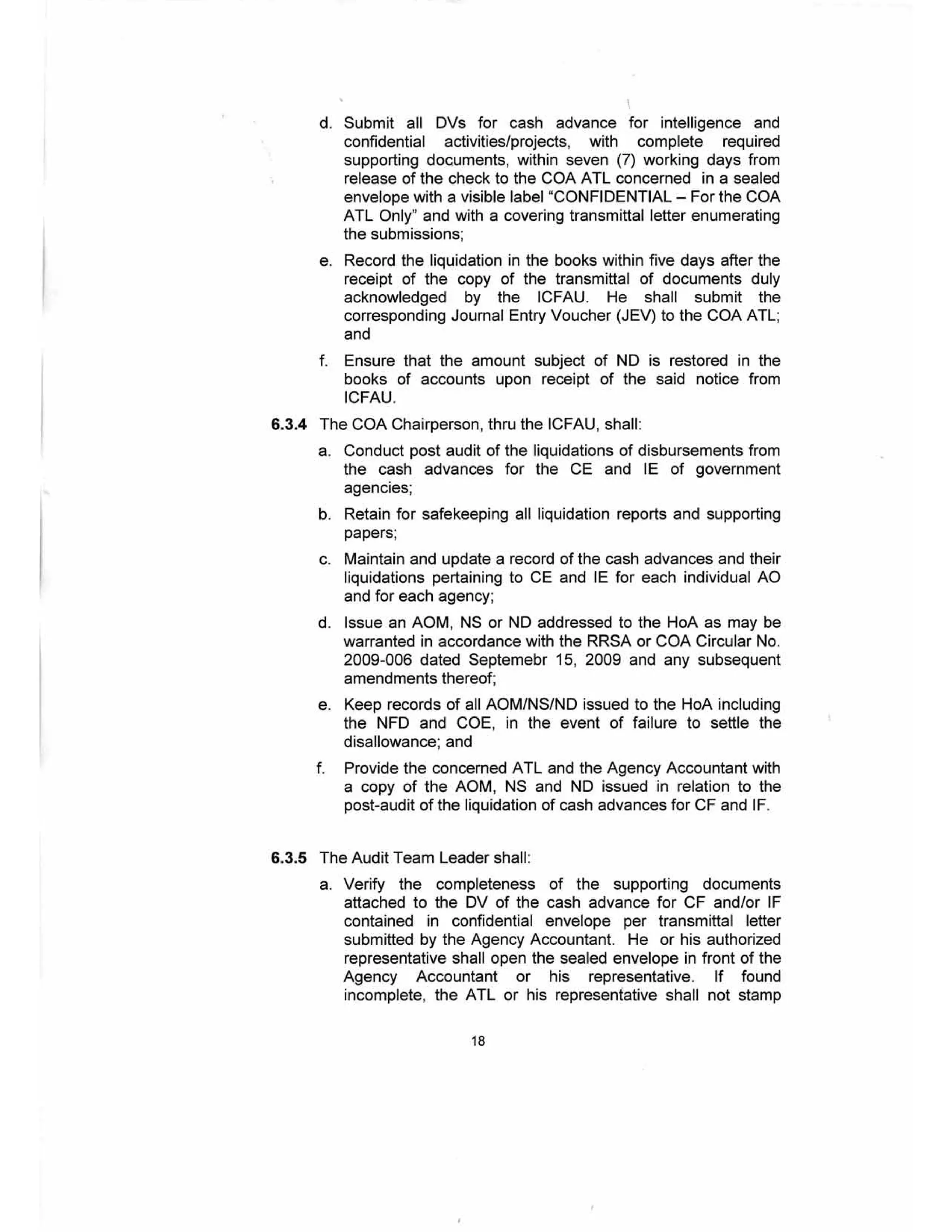 GUIDELINES ON THE ENTITLEMENT, RELEASE, USE, REPORTING AND AUDIT OF CONFIDENTIAL AND/OR INTELLIGENCE FUNDS