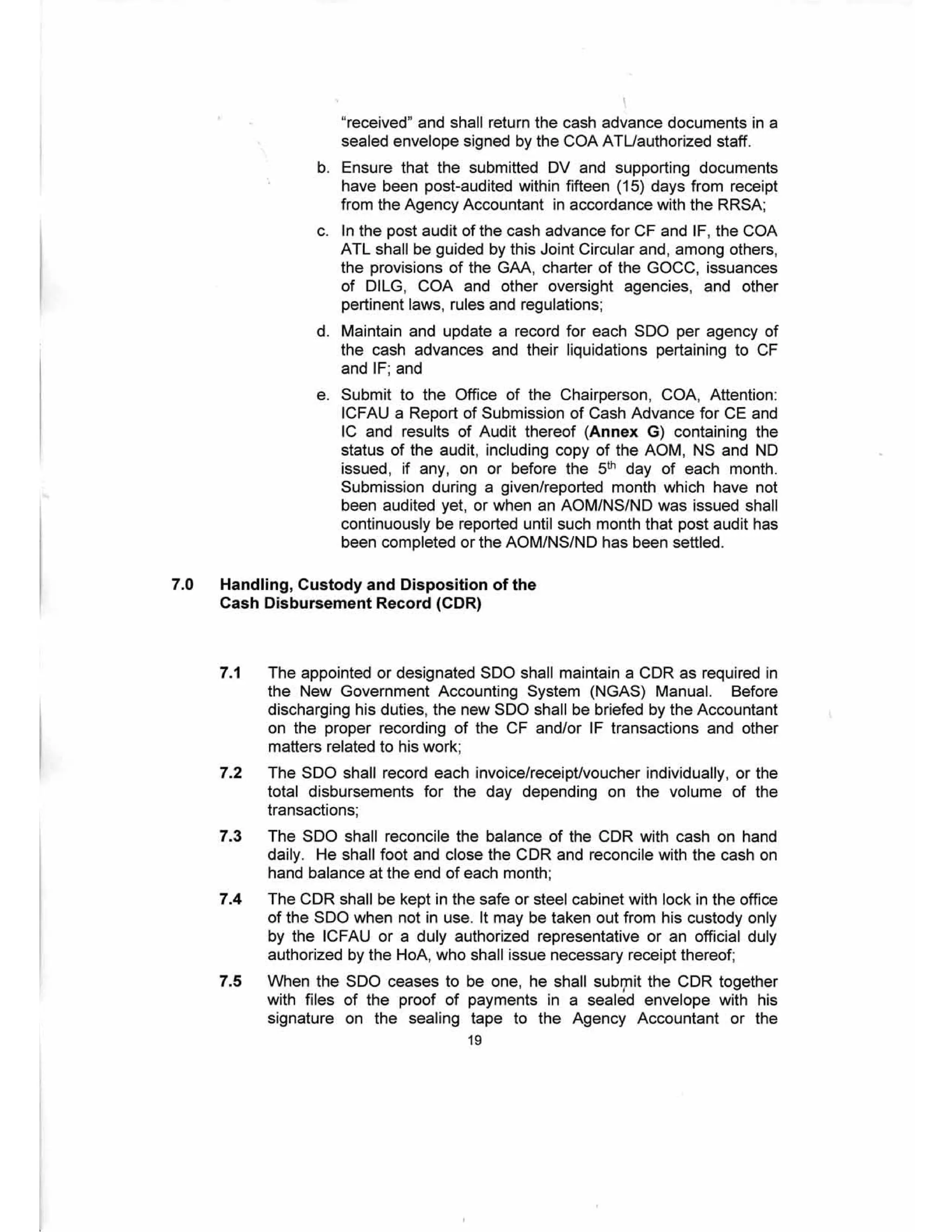 GUIDELINES ON THE ENTITLEMENT, RELEASE, USE, REPORTING AND AUDIT OF CONFIDENTIAL AND/OR INTELLIGENCE FUNDS