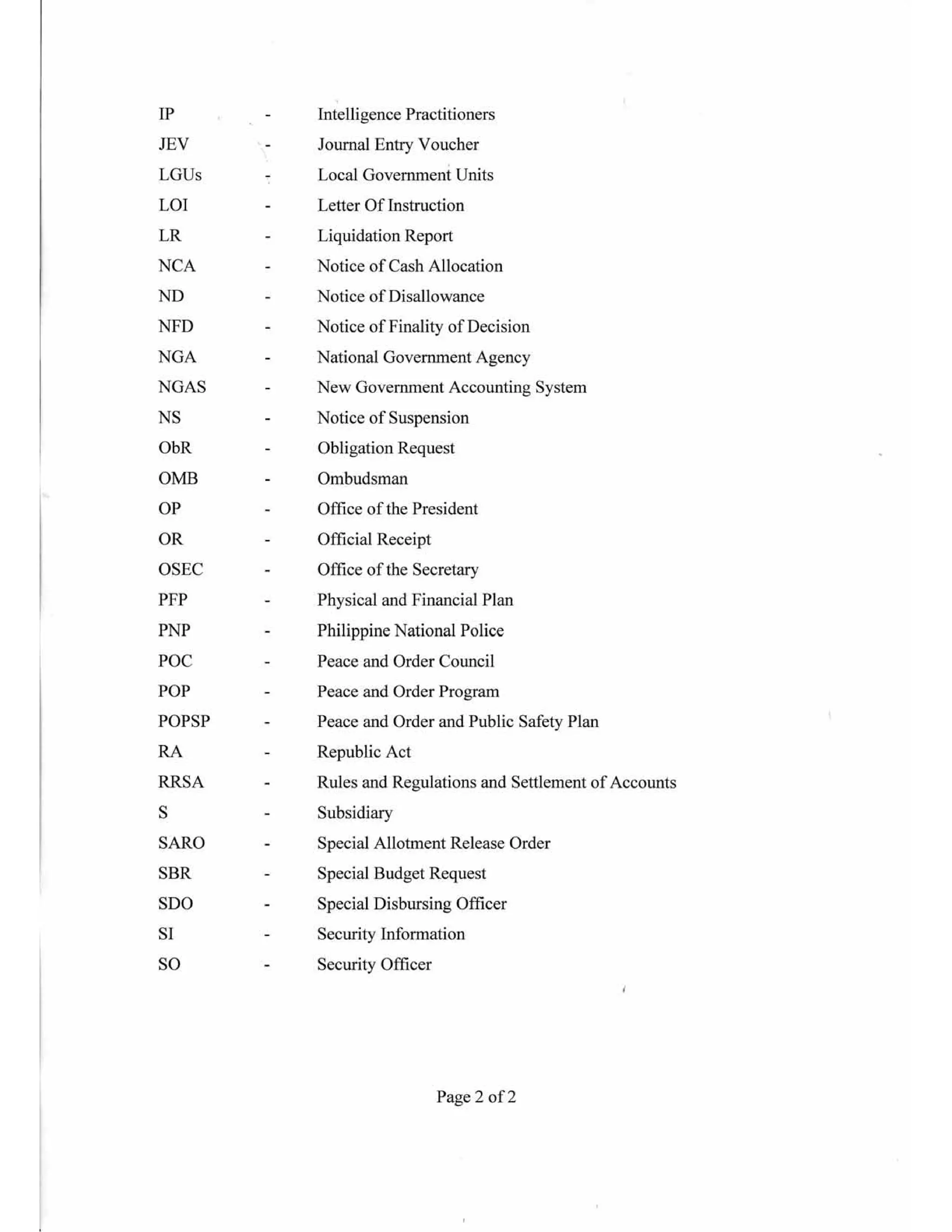 GUIDELINES ON THE ENTITLEMENT, RELEASE, USE, REPORTING AND AUDIT OF CONFIDENTIAL AND/OR INTELLIGENCE FUNDS