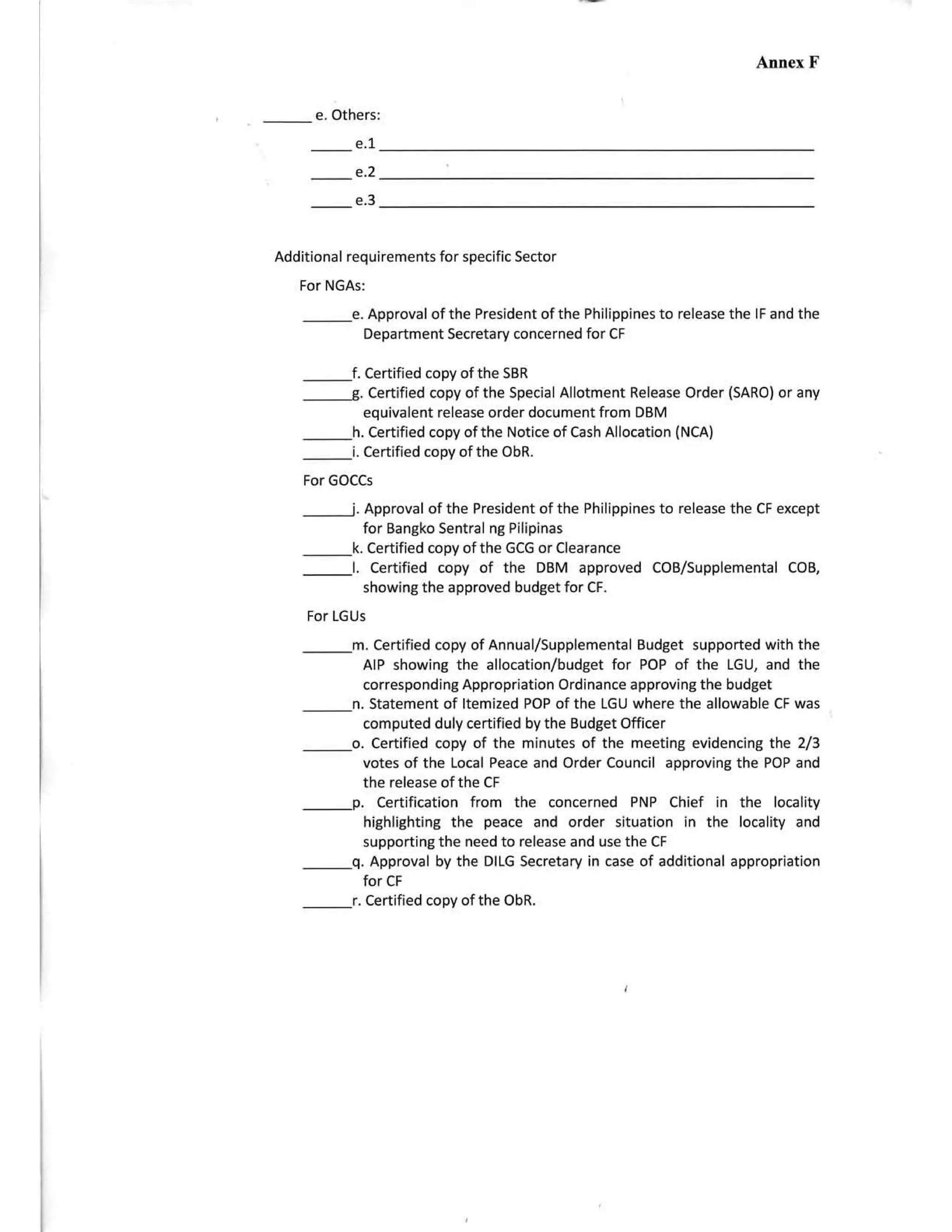 GUIDELINES ON THE ENTITLEMENT, RELEASE, USE, REPORTING AND AUDIT OF CONFIDENTIAL AND/OR INTELLIGENCE FUNDS