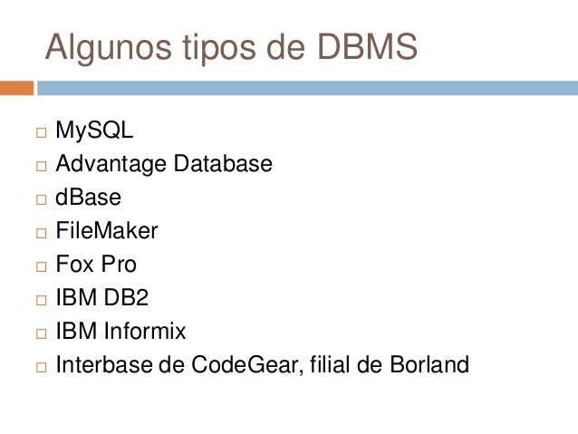 Dbms