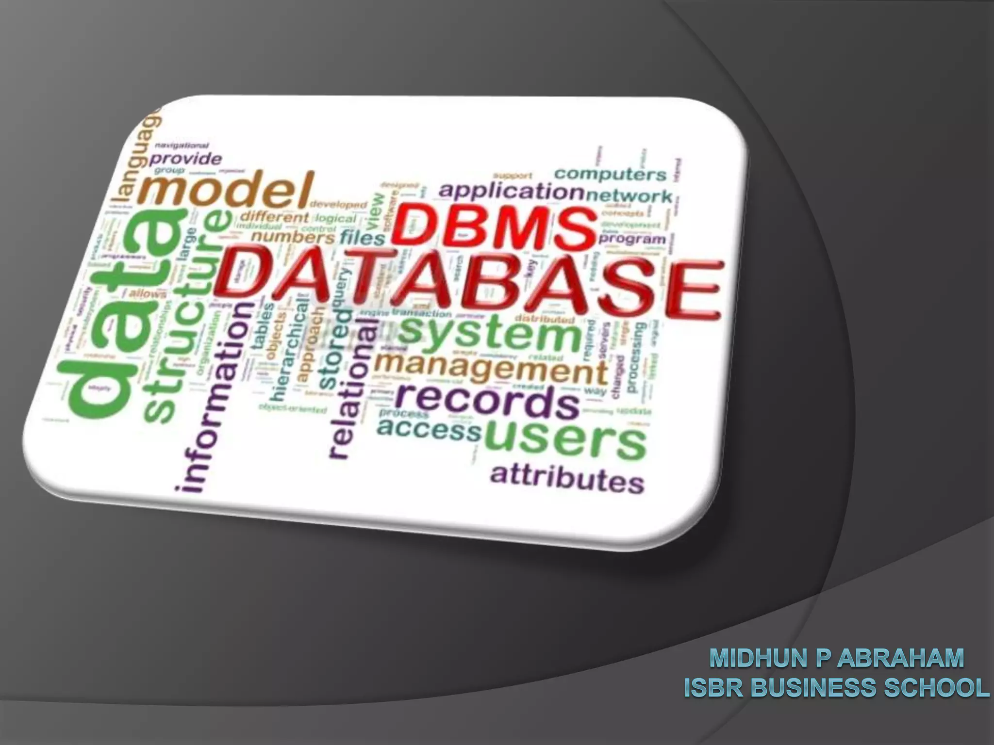 Database management system | PPT