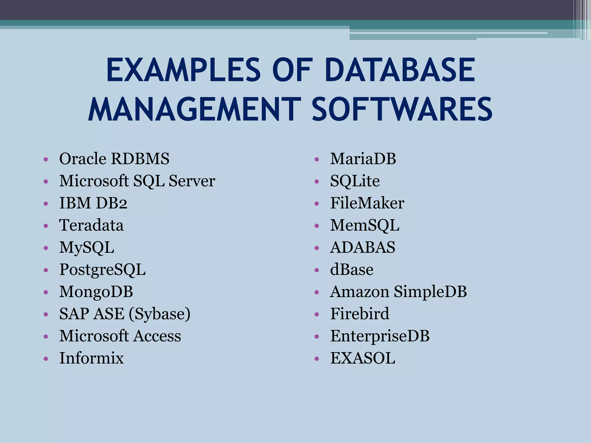 Database Management System | PPT