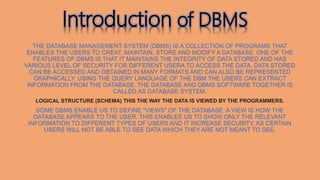 ppt on database management | PPT