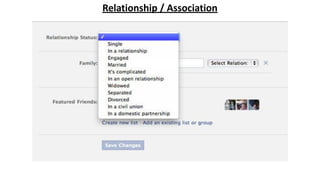 Relationship / Association
 