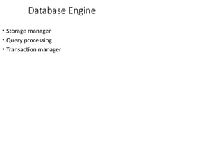The Need for Databases Data Models Relational Databases Database Design ...