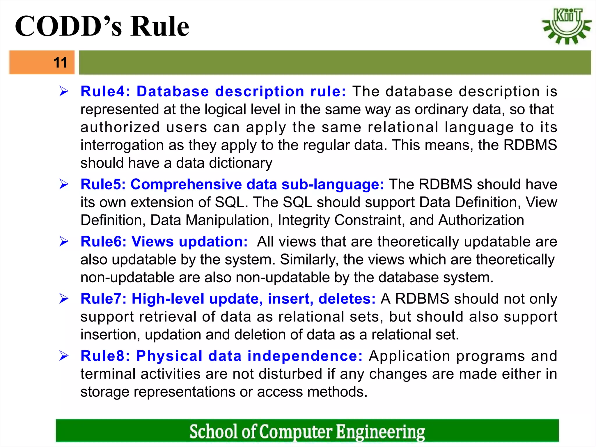 Dbms 9: Relational Model | PPT