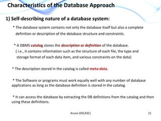 Dbms ii mca-ch1-ch2-intro-datamodel-2013 | PPT