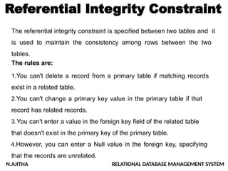 DBMS - Lecture 10 - Integrity Rule Rule1, Rule 2.pptx
