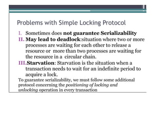 Comprehensive Overview of Transaction Processing, Concurrency Control ...