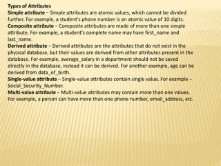 dbms-semester-IV SQL CHARTS and notes 3rd sem | PPT
