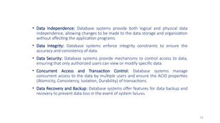 Introduction to database management systems | PPTX