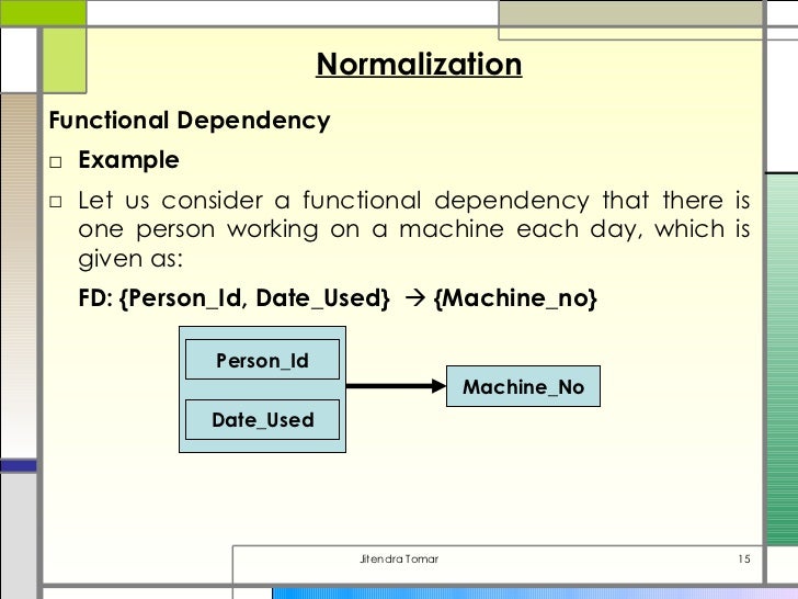DBMS Normalization