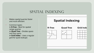 power point presentation on spatial database | PPT