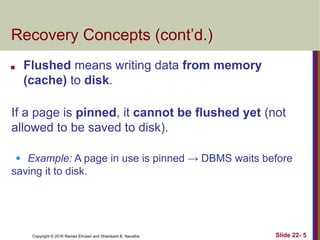 DBMS data recovery techniques and slides pptx | PDF