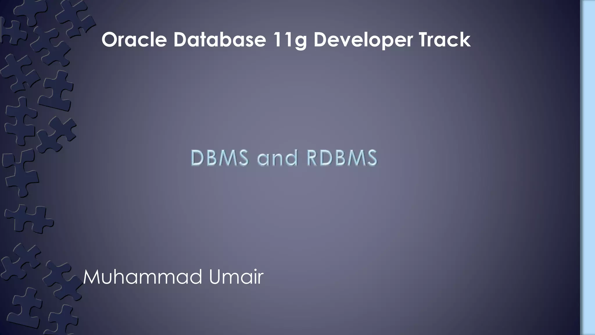 Dbms and rdbms | PPT