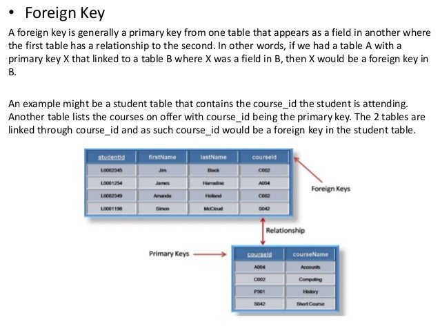 what is primary goods in dbms