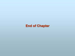 End of Chapter
 