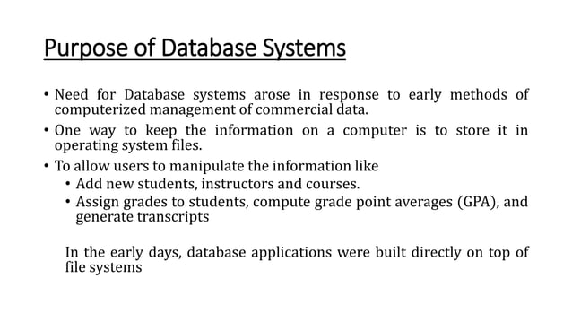 Database management system lecture notes | PPT